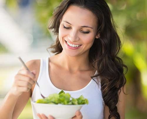 Healthy Diets equals healthy hair